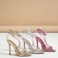 High Heels Shoes For Women Summer 2025 New Bow Tie Strap French sandals