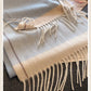 High-Quality 100% Wool Scarf | Women's Classic Soft Cashmere Muffler | EnigmaParis