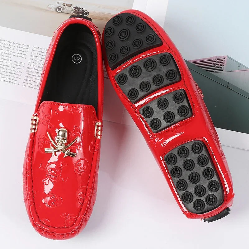 Loafers Men Casual Shoes | Handmade Lazy Shoes Men