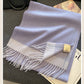 High-Quality 100% Wool Scarf | Women's Classic Soft Cashmere Muffler | EnigmaParis