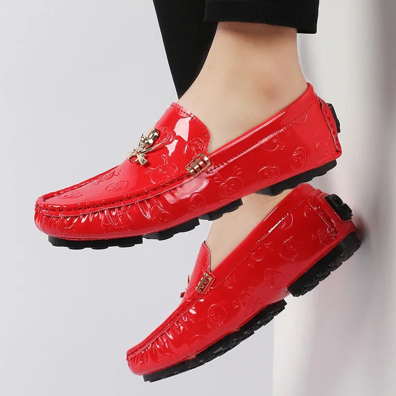 Loafers Men Casual Shoes | Handmade Lazy Shoes Men