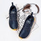 HOBIBEAR Unisex Hiking Sneakers Lace-Up Walking Shoes Outdoor Travel Artificial Leather Sneakers