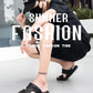 Summer Men Sandals Open Toe Flat Mens Casual Shoes Outdoor Walking Sandals for Men Beach Shoes sandalias hombre Men slippers