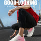 Men's Sports Shoes Cushioning Non-Slip Flat Wear Resistant Sneakers Mesh Breathable Platform Soft Running Shoes for Man