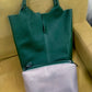 Genuine Leather Commuter Tote Bag Simple Ladies Soft Cowhide Tote Shoulder Handbag Large Capacity Women Bucket Bag 2025 New