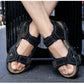 Brand Classic Mens Sandals Summer Genuine Leather Sandals Men Outdoor Casual Lightweight Sandal Fashion Men Sneakers Size 38-46