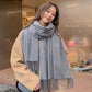Luxurious Women's Winter Cashmere Wool Scarf – Warm & Stylish Accessory | EnigmaParis
