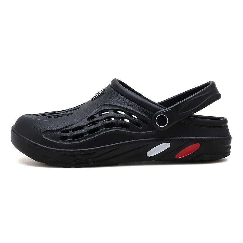 Summer Men Sandals | Light EVA Men's Casual Shoes | Hole Shoes Clogs | Outdoor Male Beach Flat Slippers