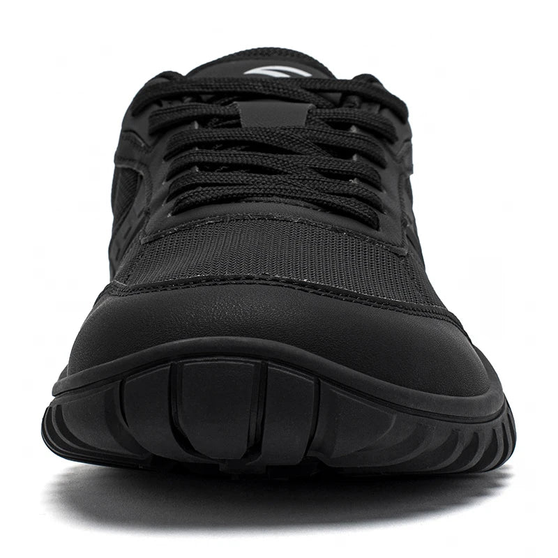 Wide Toe Shoes Mens Womens Artificial Leather Running Sneakers