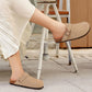 Crestar Women's Suede Clogs with Adjustable Strap Fashion Cork Footbed Genuine Leather Mules Outdoof New Slip on Potato Shoes