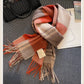 High-Quality 100% Wool Scarf | Women's Classic Soft Cashmere Muffler | EnigmaParis