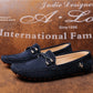 Men Suede Leather Loafers Shoes | Slip on Non-slip Driving Loafers for Men