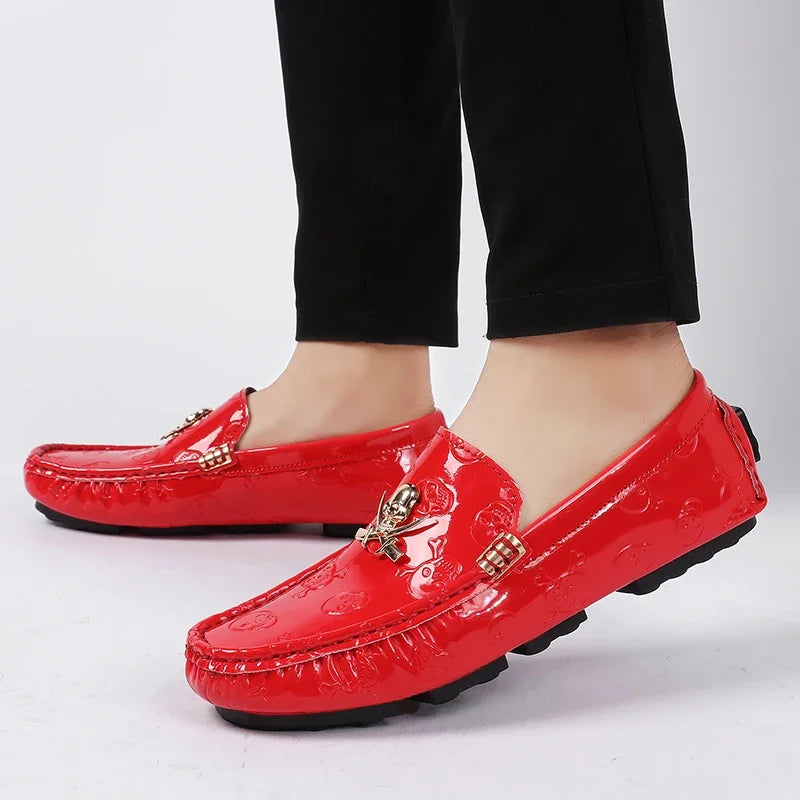 Loafers Men Casual Shoes | Handmade Lazy Shoes Men