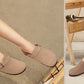 Crestar Women's Suede Clogs with Adjustable Strap Fashion Cork Footbed Genuine Leather Mules Outdoof New Slip on Potato Shoes