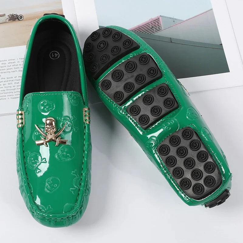 Loafers Men Casual Shoes | Handmade Lazy Shoes Men
