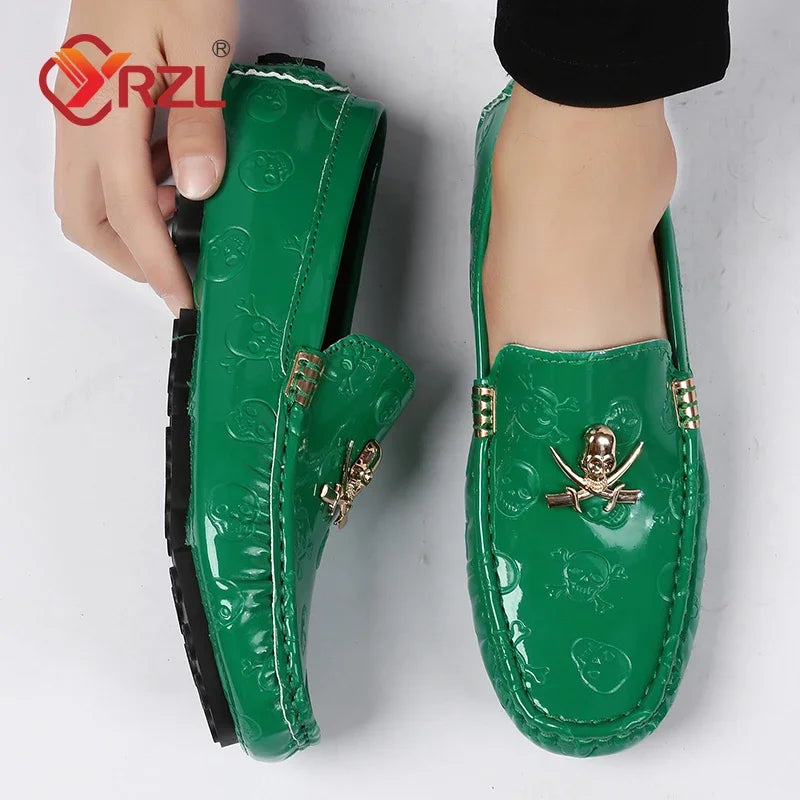 Loafers Men Casual Shoes | Handmade Lazy Shoes Men