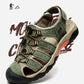 New Men's Sandals Soft Genuine Leather Sandals Shoes Men Large Size Outdoor Summer Shoes Comfort Beach Sandals Roman Men Shoes