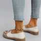 Spring and Autumn New Products, New Chinese style Women's Printed Breathable, Simple, Fashionable Lazy Shoes, One Step Flat Shoe