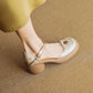New Chinese Style New Thick Soled Thick Heel Baotou Sandals Female Line with Female Sandal Fairy Wind High Heel Single Shoes