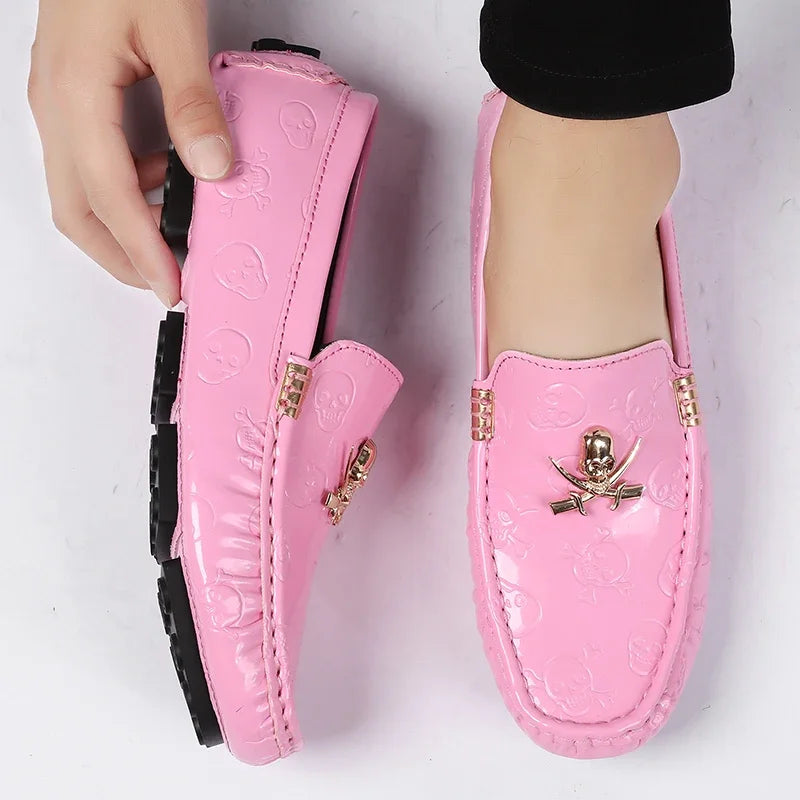 Loafers Men Casual Shoes | Handmade Lazy Shoes Men