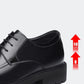 8-10cm Height Increasing Shoes for Men Summer Autumn Inside High Shoes Men's Hollow Business Dress Men's Elevator Leather Shoes
