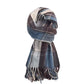 Checkered Wool Scarf | Women's Winter Cashmere Shawl | Warm & Stylish Design | EnigmaParis