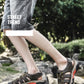 New Men's Sandals Soft Genuine Leather Sandals Shoes Men Large Size Outdoor Summer Shoes Comfort Beach Sandals Roman Men Shoes