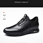 Invisible Height Increasing Leather Shoes
