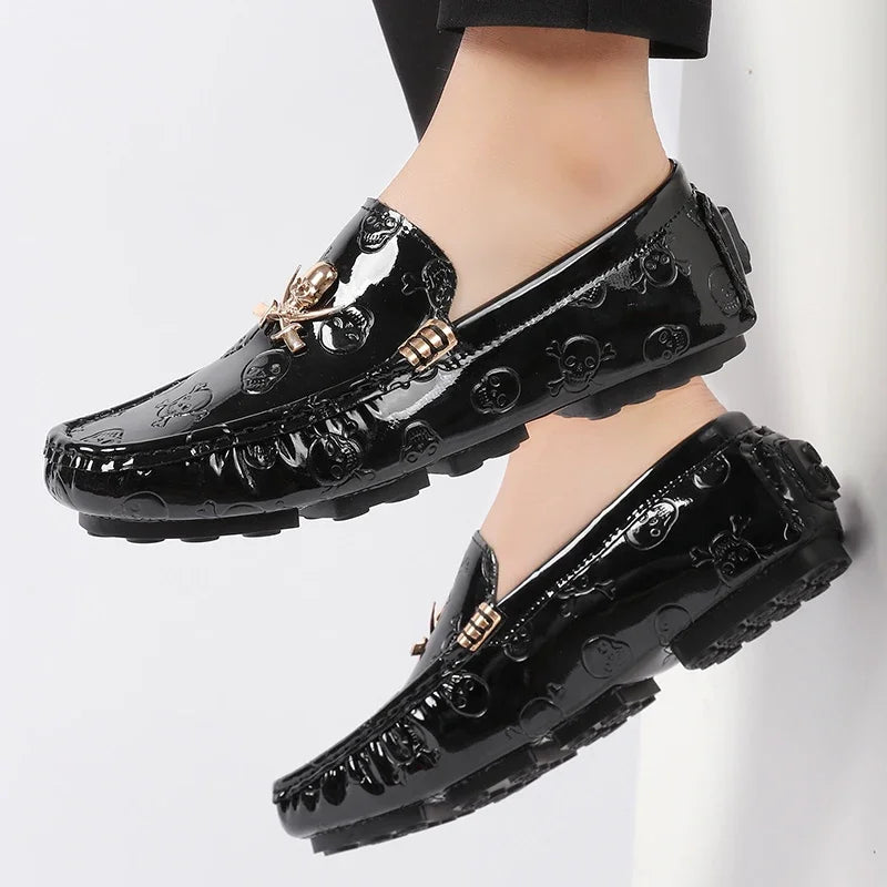 Loafers Men Casual Shoes | Handmade Lazy Shoes Men