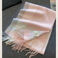 High-Quality 100% Wool Scarf | Women's Classic Soft Cashmere Muffler | EnigmaParis