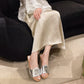 Luxury Designer Women Sandals 2025 New Woven with Comfortable Women's Sandals Casual Bottom Summer Flat Woman Slippers