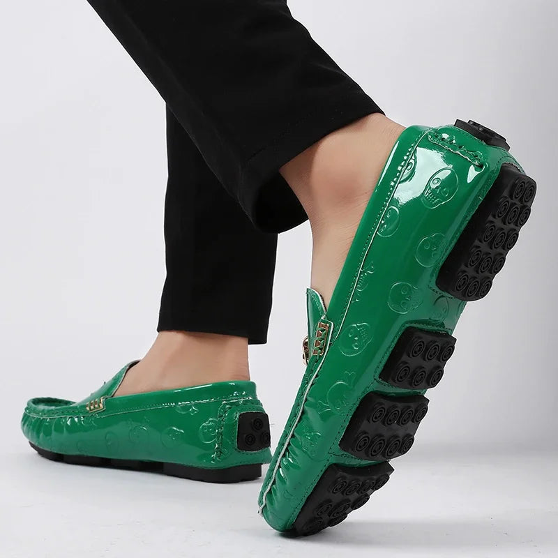 Loafers Men Casual Shoes | Handmade Lazy Shoes Men