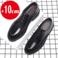 8-10cm Height Increasing Shoes for Men Summer Autumn Inside High Shoes Men's Hollow Business Dress Men's Elevator Leather Shoes