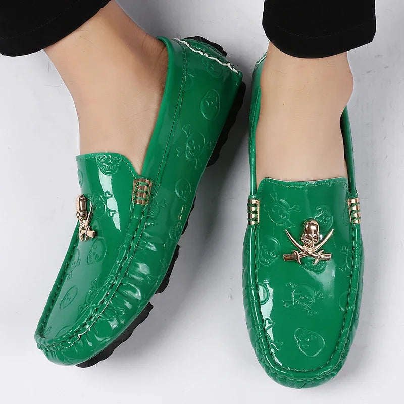 Loafers Men Casual Shoes | Handmade Lazy Shoes Men