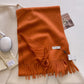Luxury Cashmere Wool Winter Scarf | Warm Pashmina Shawl | Stylish Wrap for Women 2024