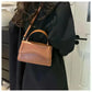 High Quality PU Leather Handbag Purse Women's Bag Solid Color Shoulder Crossbody Bags Lady Messenger Small Tote for Women Girls