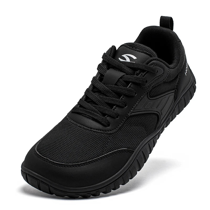Wide Toe Shoes Mens Womens Artificial Leather Running Sneakers