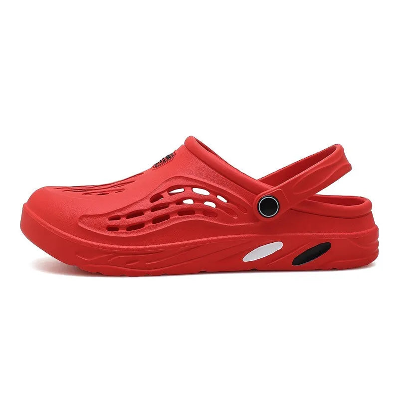 Summer Men Sandals | Light EVA Men's Casual Shoes | Hole Shoes Clogs | Outdoor Male Beach Flat Slippers