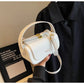 Classic Black Shoulder Bag Women's Versatile Retro Crossbody Square Bags 2024 New Large Capacity Textured Leather Flap Handbags