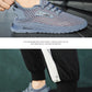 Men's Shoes Summer Hollow Mesh Breathable Shoes Men Casual Sports Running Sneakers Fashion Comfortable Mens Beach Shoes