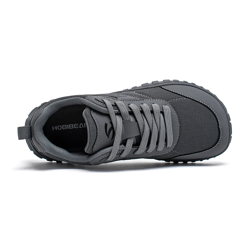 Wide Toe Shoes Mens Womens Artificial Leather Running Sneakers