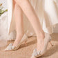 Pumps with Bow on Heeled Wedding Bride Shoe High Heels Shoes for Women Pointed Toe Woman PumpsLoafers Stilito Beau Today Lastest