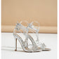 High Heels Shoes For Women Summer 2025 New Bow Tie Strap French sandals