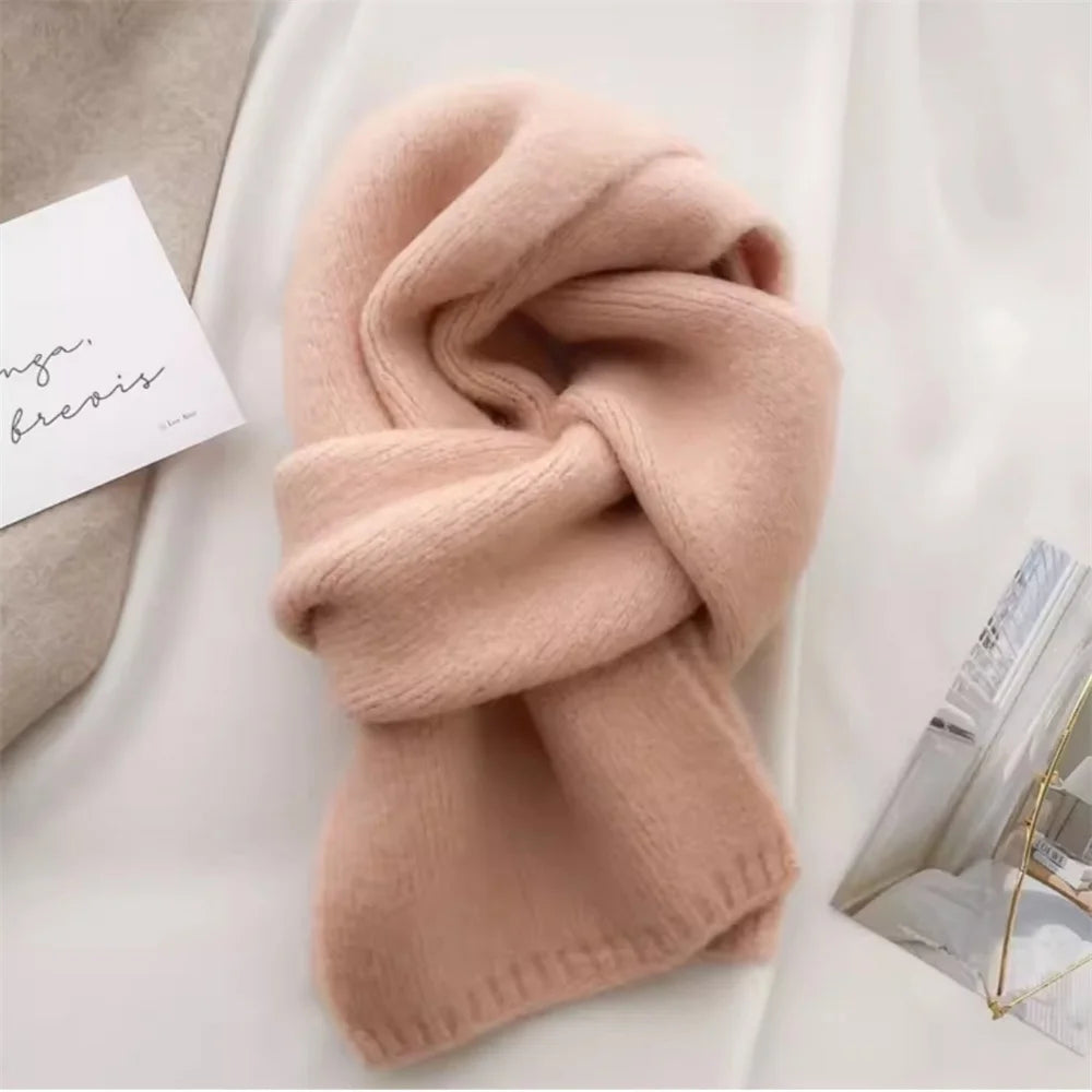 Cashmere Wool Blend Scarf | Fashionable & Breathable Women's Muffler | EnigmaParis