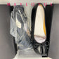 Split Toe 3cm Heel Tabi  Shoes Slip On Leather Comfy Shoes Soft Bottom solid Ladies Moccasins with Bowknot