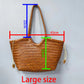 Handbags Women's Genuine Leather Shoulder Bag Weaving Casual Shopping Bag Vintage Big Tote Purse Cowhide Cross Hand Bags Lady