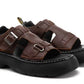 Men's Fashionable Genuine Leather Sandals 2023 Summer New Style Casual Sports Shoes Soft Bottom Anti-Slip Slippers