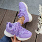 New Women Sneakers Mesh Breathable Platform Sneakers Women Casual Lace Up Outdoor Women Shoes Low Top Sneakers Zapatos De Mujer