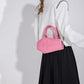 Women's Coffin Shaped Hobo Bag Halloween Chain Crossbody Bag PU Leather Top Handle Bag High Quality Handbags Fashion Sling Purse