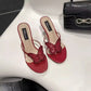 Butterfly Rhinestone Peep Toe Thin Heels Flipflops Women Summer Luxury Brand High Heels Sandals Ladies Casual Outside Slippers
